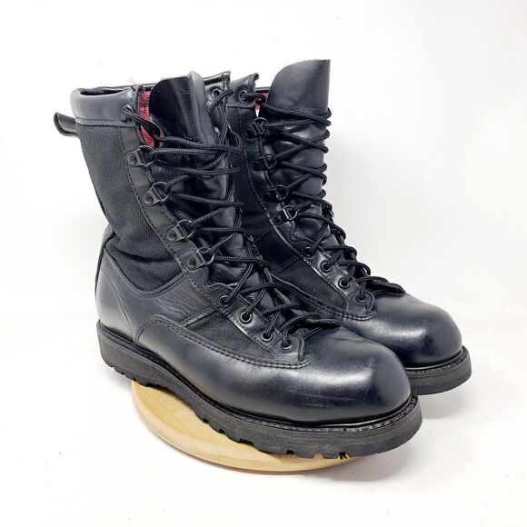 Matterhorn Boots Mens 9 Black Military Tactical Combat Shoe Vibram Insulated USA - Picture 7 of 14